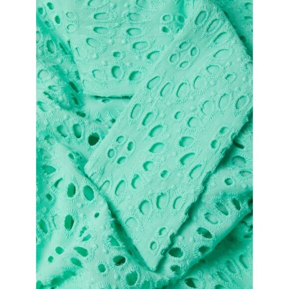 Lilly Pulitzer Chrisella Midi Shirtdress Beach Paradise Eyelet Womens Size 10 - Picture 6 of 13